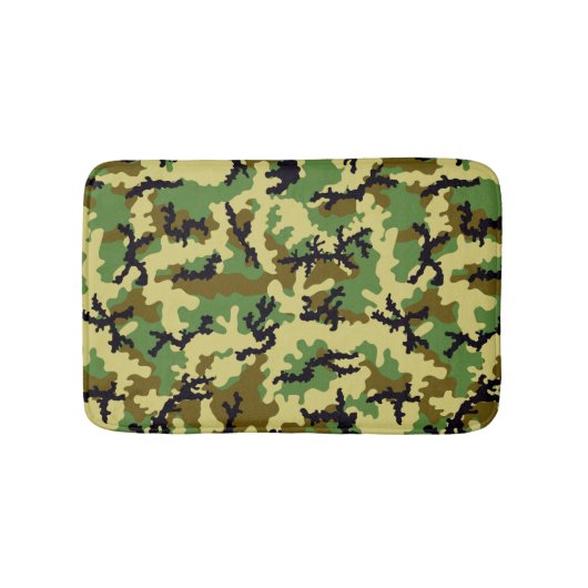 Tapis De Bain Camouflage des bois (Devant)