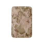 Tapis De Bain Camouflage Désert Avec Galets, Militaire, Armée (Devant (Vertical))