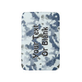 Tapis De Bain Camouflage d'hiver (Devant (Vertical))