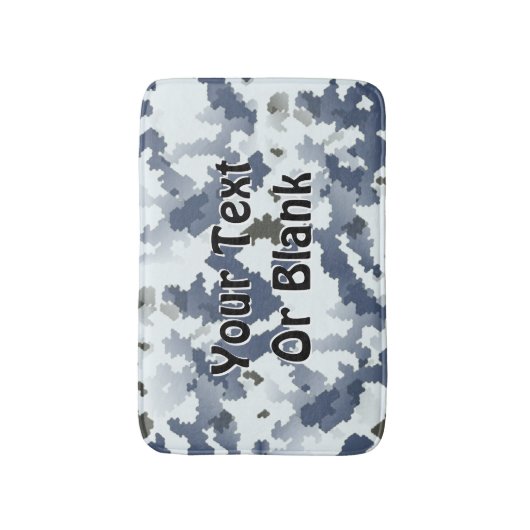 Tapis De Bain Camouflage d'hiver (Devant (Vertical))
