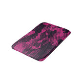 Tapis De Bain Camouflage hexagonal, texture militaire arrière - (Angle)