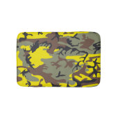 Tapis De Bain Camouflage jaune et Brown, Militaire, Armée (Devant)