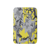 Tapis De Bain Camouflage jaune et gris, Militaire, Armée (Devant (Vertical))