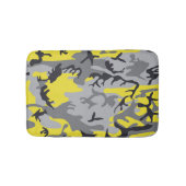 Tapis De Bain Camouflage jaune et gris, Militaire, Armée (Devant)