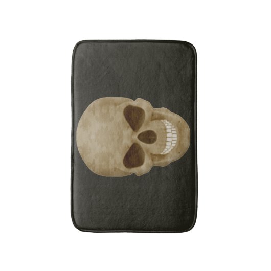 Tapis De Bain Camouflage Mat de bain crâne (Devant (Vertical))