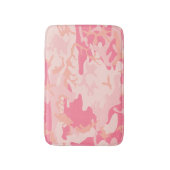 Tapis De Bain Camouflage Rose, Militaire, Armée (Devant (Vertical))