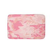 Tapis De Bain Camouflage Rose, Militaire, Armée (Devant)