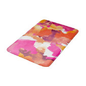 Tapis De Bain Camouflage rose orange (Angle)