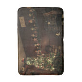 Tapis De Bain Campagne coloniale primitive Fête de Noël (Devant (Vertical))