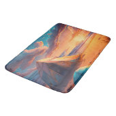 Tapis De Bain Camping au lever du soleil (Angle)