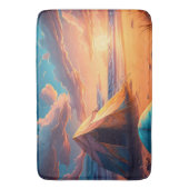 Tapis De Bain Camping au lever du soleil (devant Vertical)
