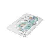 Tapis De Bain Camping RV Trailer Camper Vacances (Angle)
