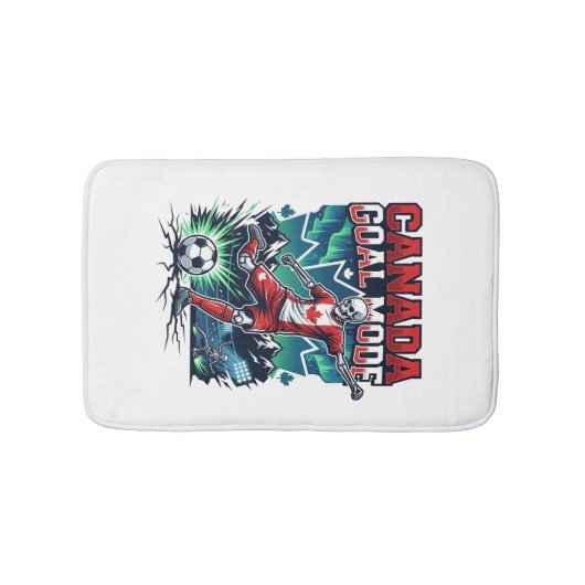 Tapis De Bain Canada Mode de but squelette attaquant nations dyn (Devant)