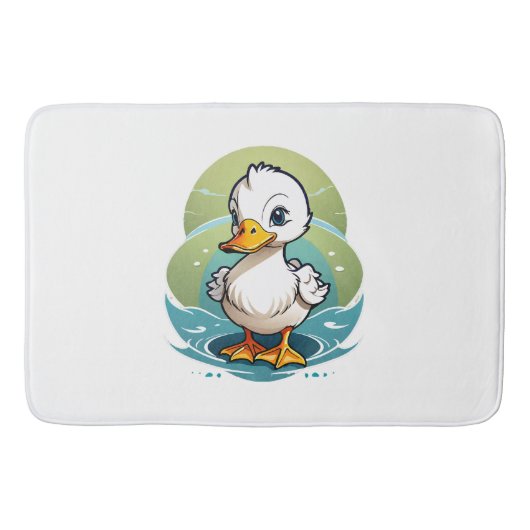 Tapis De Bain canard-blanc (Devant)