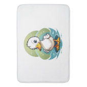 Tapis De Bain canard-blanc (devant Vertical)