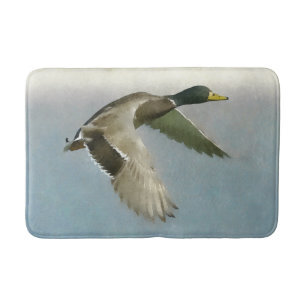 Tapis De Bain Canard sauvage en vol