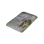 Tapis De Bain Canard se prédisant parmi les roseaux (Angle)