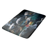 Tapis De Bain Canards branchés Étang de nidification Nature Faun (Angle)