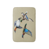 Tapis De Bain Canards colverts, canards branchus et canards à do (Devant (Vertical))