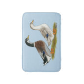 Tapis De Bain Canards : Joyeuse Argent (Devant (Vertical))