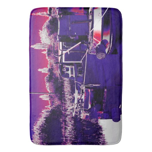 TAPIS DE BAIN CANAUX (devant Vertical)