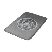 Tapis De Bain Cancer Mandala Bath Mat (Angle)