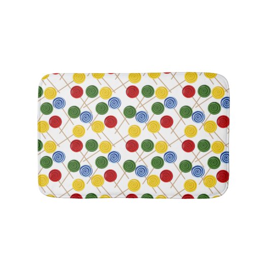 Tapis De Bain Candy pattern | Lollies pattern | lollipop 21 (Devant)