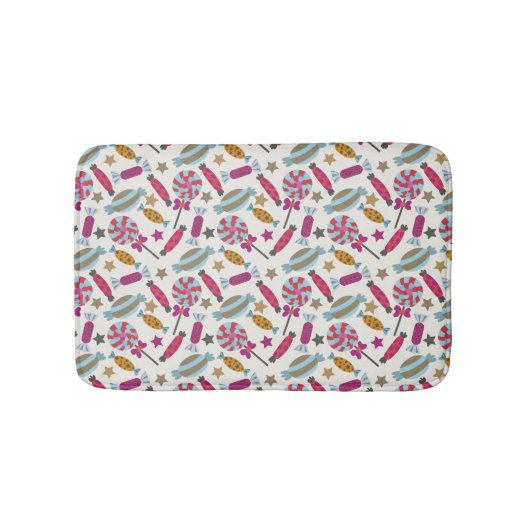 Tapis De Bain Candy pattern | Lollies pattern | lollipop 45 (Devant)
