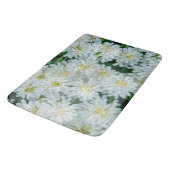 Tapis De Bain Candytuft Fleur Blanche Graphisme Art Douche Ridea (Angle)
