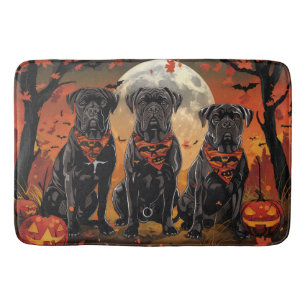 Tapis De Bain Cane Corso Halloween Épouvantable