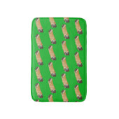 Tapis De Bain Cannoli (Arrière - plan vert) (Devant (Vertical))