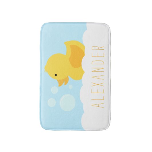 Tapis De Bain Caoutchouc jaune (Devant (Vertical))