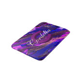 Tapis De Bain cape de nuages violets avec cuivre (Angle)