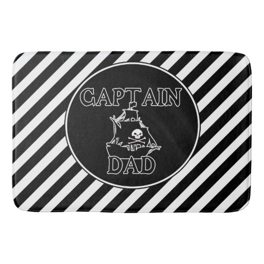 Tapis De Bain Capitaine Papa - Ghosts Galleon Bath Mat (Devant)