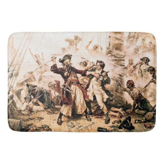 Tapis De Bain Capture, Barbe noire pirate, Revenge de la reine A (Devant)