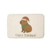 Tapis De Bain Capybara à Noël (Devant)