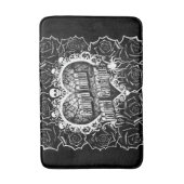 Tapis De Bain Cara Mia, Mon Cherie (Devant (Vertical))