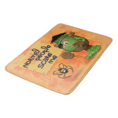 Tapis De Bain Caractère Frankenstein de 'Normal People Scare Me' (Angle)