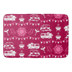 Tapis De Bain Caravan Camping Maison Décor