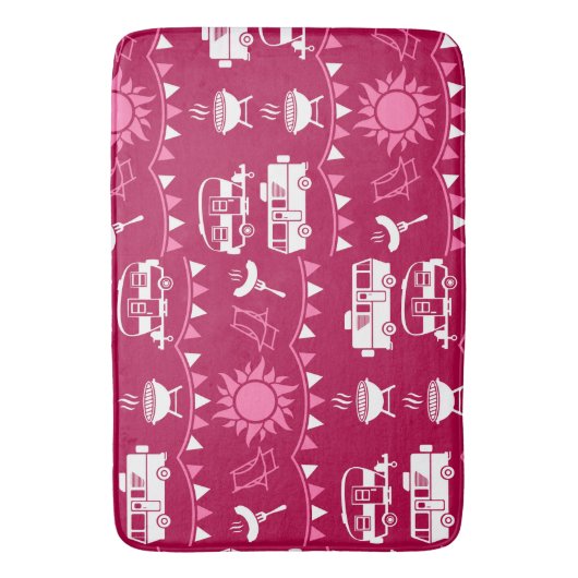 Tapis De Bain Caravan Camping Maison Décor (devant Vertical)