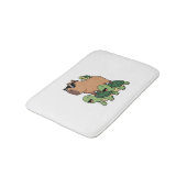 Tapis De Bain Caravane de tortue Capybara, Funny Capybara (Angle)