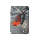 Tapis de bain cardinal de l'Ohio (Devant (Vertical))