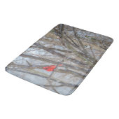 Tapis De Bain Cardinal et Chickadee (Angle)