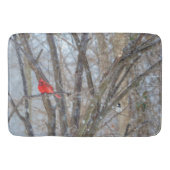 Tapis De Bain Cardinal et Chickadee (Devant)