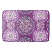 Tapis De Bain Cardinal rouge Rosace (Devant)