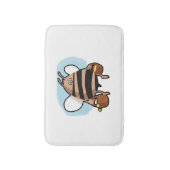 Tapis De Bain Caricature d'abeille (Devant (Vertical))