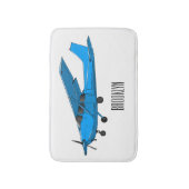 Tapis De Bain Caricature d'avion à voilure fixe (Devant (Vertical))