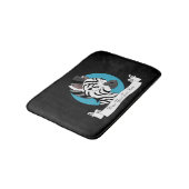 Tapis De Bain Caricature de Cute zebra (Angle)