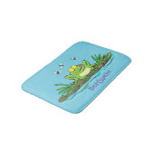 Tapis De Bain Caricature de grenouille vert mignon (Angle)