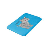 Tapis De Bain Caricature de lynx de lynx de lynx (Angle)
